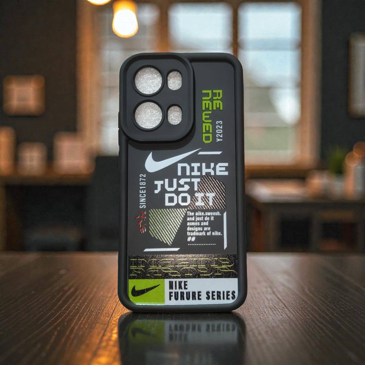 OPPO Reno 13 Pro Trendy Athletic Style Matte Designer Cover (Soft)