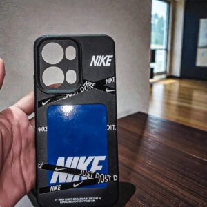 OPPO Reno 13 Pro Trendy Sports Theme Printed  soft Back Cover – Black