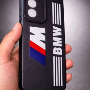 OPPO A3 Pro  M Sport Design Premium Back Cover | Leather Texture Finish | Shockproof Stylish Case