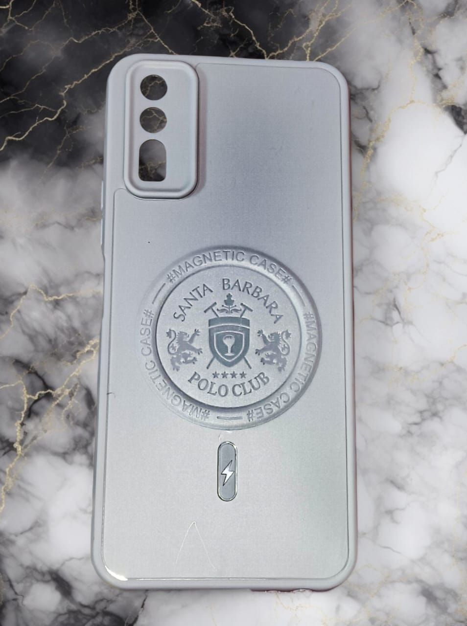 Vivo Y20 / Y20i Premium Matte Grey Magnetic Back Cover