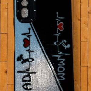 Vivo Y20 & Y20i Family Love Mom Dad ECG Style Back Case