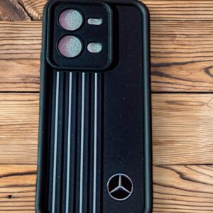 Vivo V25 Matte Black Premium Designer Back Cover