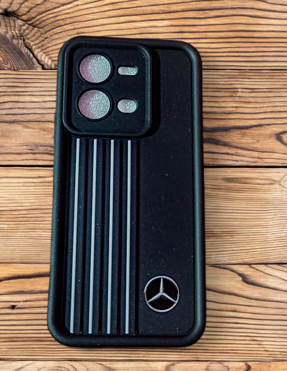 Vivo V25 Matte Black Premium Designer Back Cover