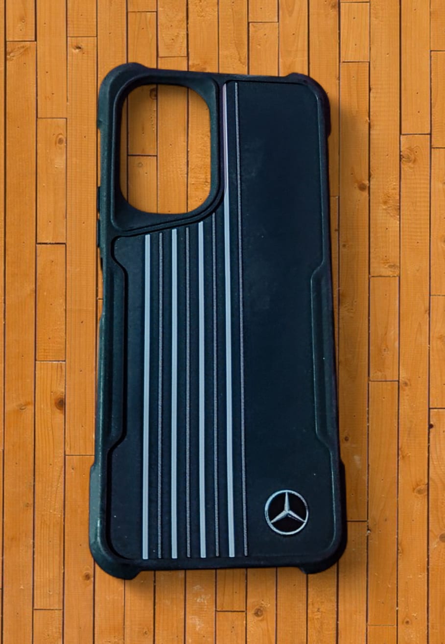 Top  Premium Matte Black Back Cover for Vivo Y28s |