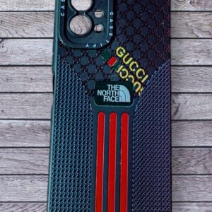 LV Style Luxury Stripe Back Cover for Vivo T1 5G | Premium Designer Matte Case