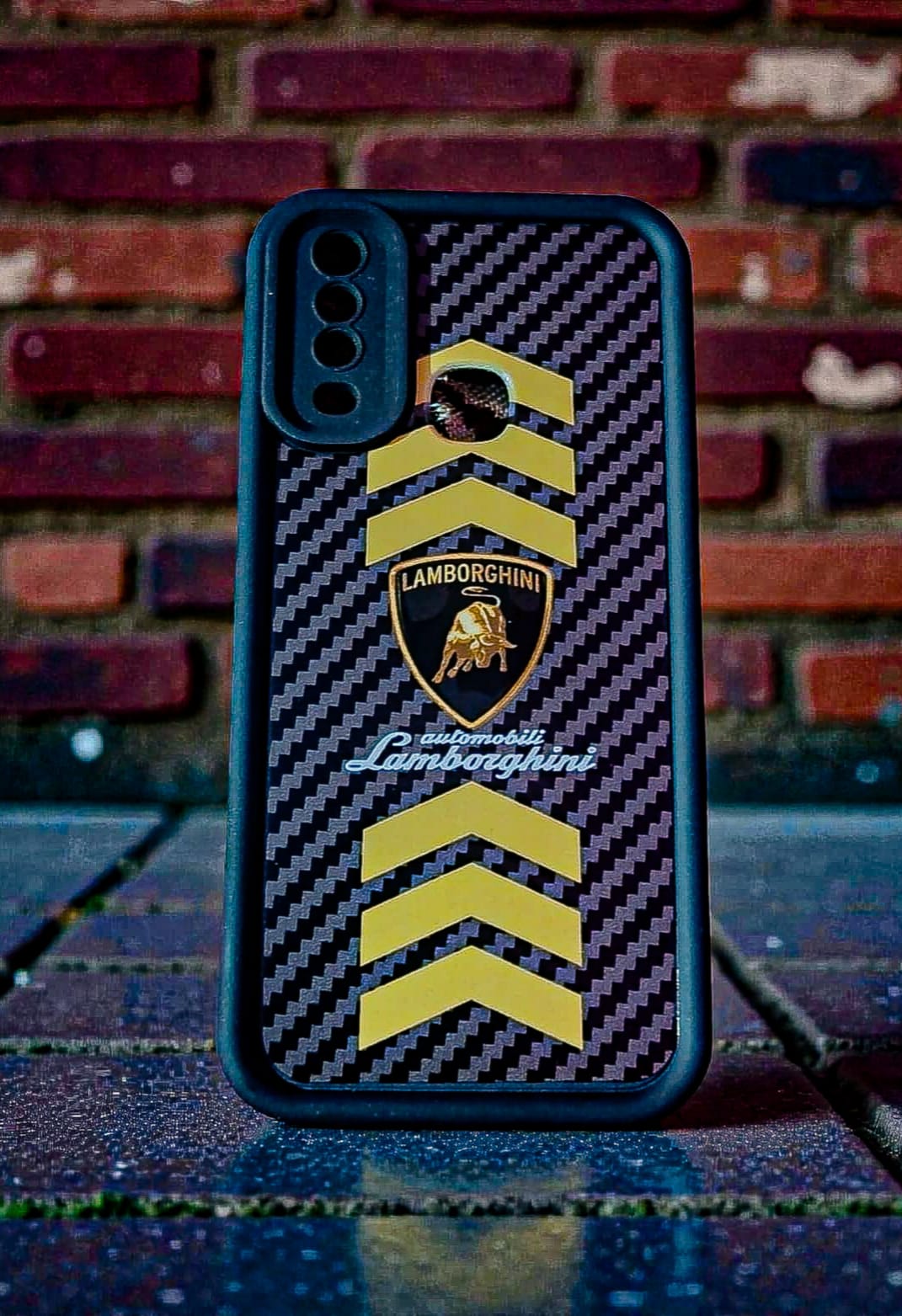 Vivo Y17 Soft TPU top Style Back Cover | Carbon Fiber Look |