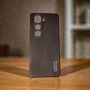 Vivo Y400 Pro Soft TPU Ribbed Texture Back Cover | Shockproof Slim Protective Case