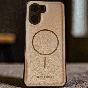 Vivo Y16 / Y56 Premium Leather Finish Back Cover