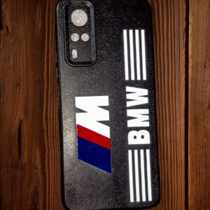 Vivo Y51 M Logo Soft Back Cover | Matte Black Textured Finish |