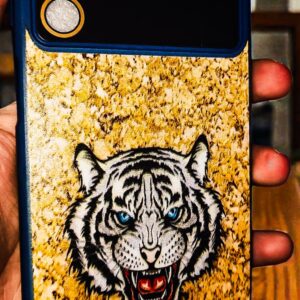 Samsung Galaxy A24 Tiger Printed Soft Back Cover | Premium Designer Matte Finish | Shockproof TPU Case with Camera Protection