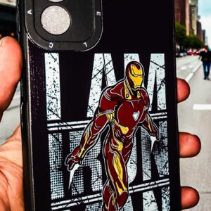 Samsung Galaxy A14 Iron Man Printed Soft Back Cover | Premium Matte Finish | Shockproof TPU Case with Camera Protection