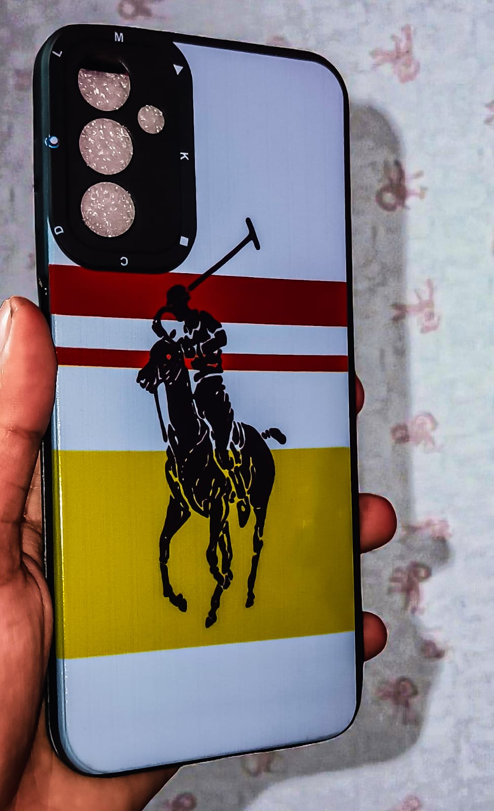 Samsung Galaxy A14 Polo Horse Printed Premium Soft Back Cover – Stylish & Protective Case