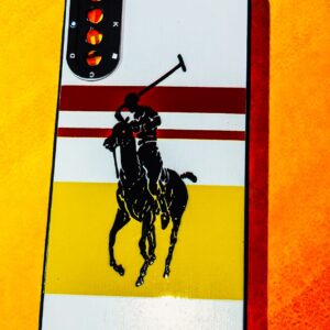 Samsung Galaxy A50 Polo Horse Printed Premium Soft Back Cover | Matte Finish Designer Case | Shockproof TPU Cover with Camera Protection