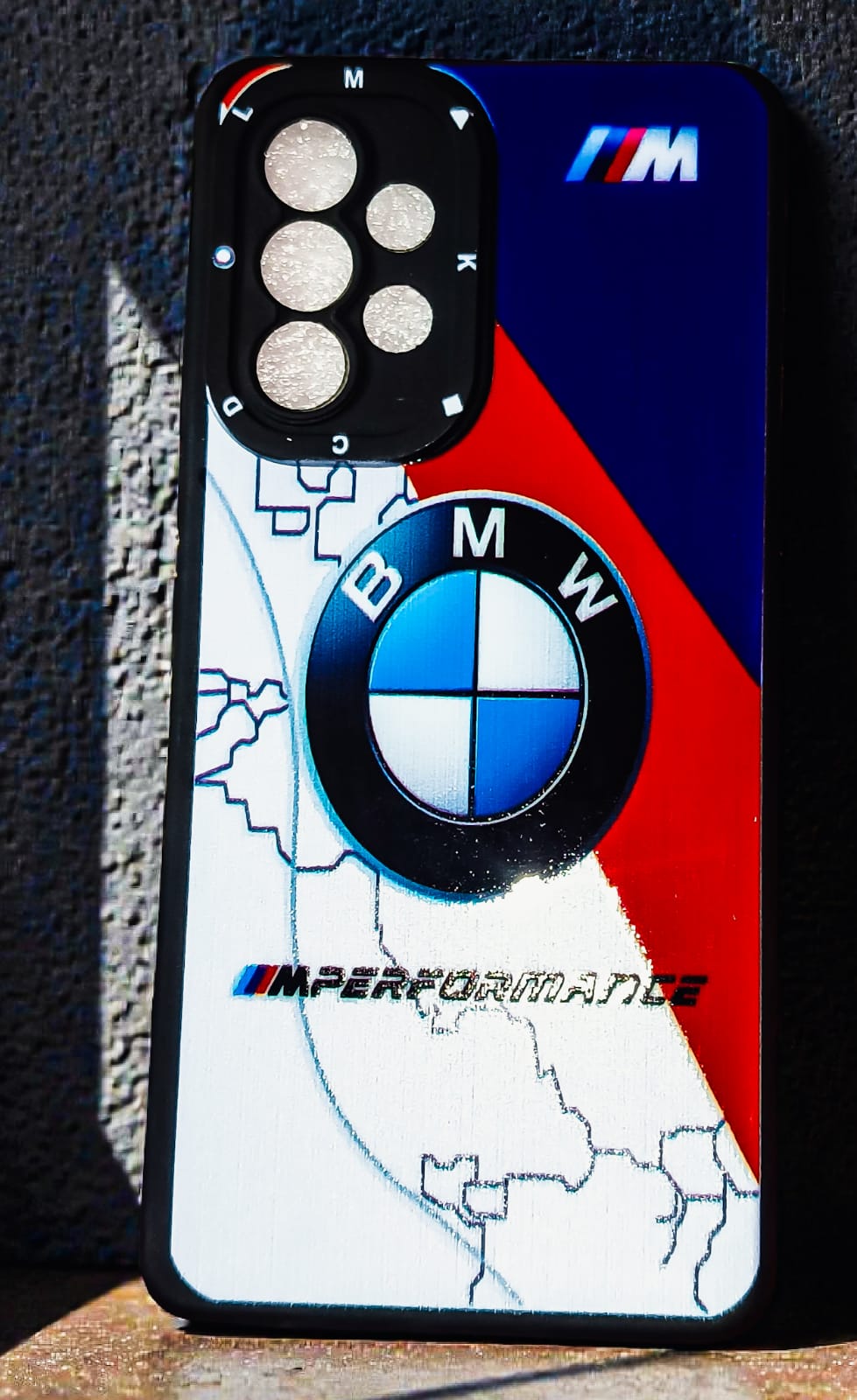 OPPO A53 5G M Performance Logo Premium Soft Back Cover | Racing Design Matte Finish Case