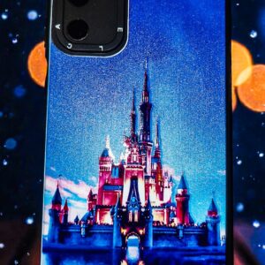 Samsung Galaxy A15 Fantasy Castle Printed Soft Back Cover | Premium Matte Blue Design Case with Camera Protection