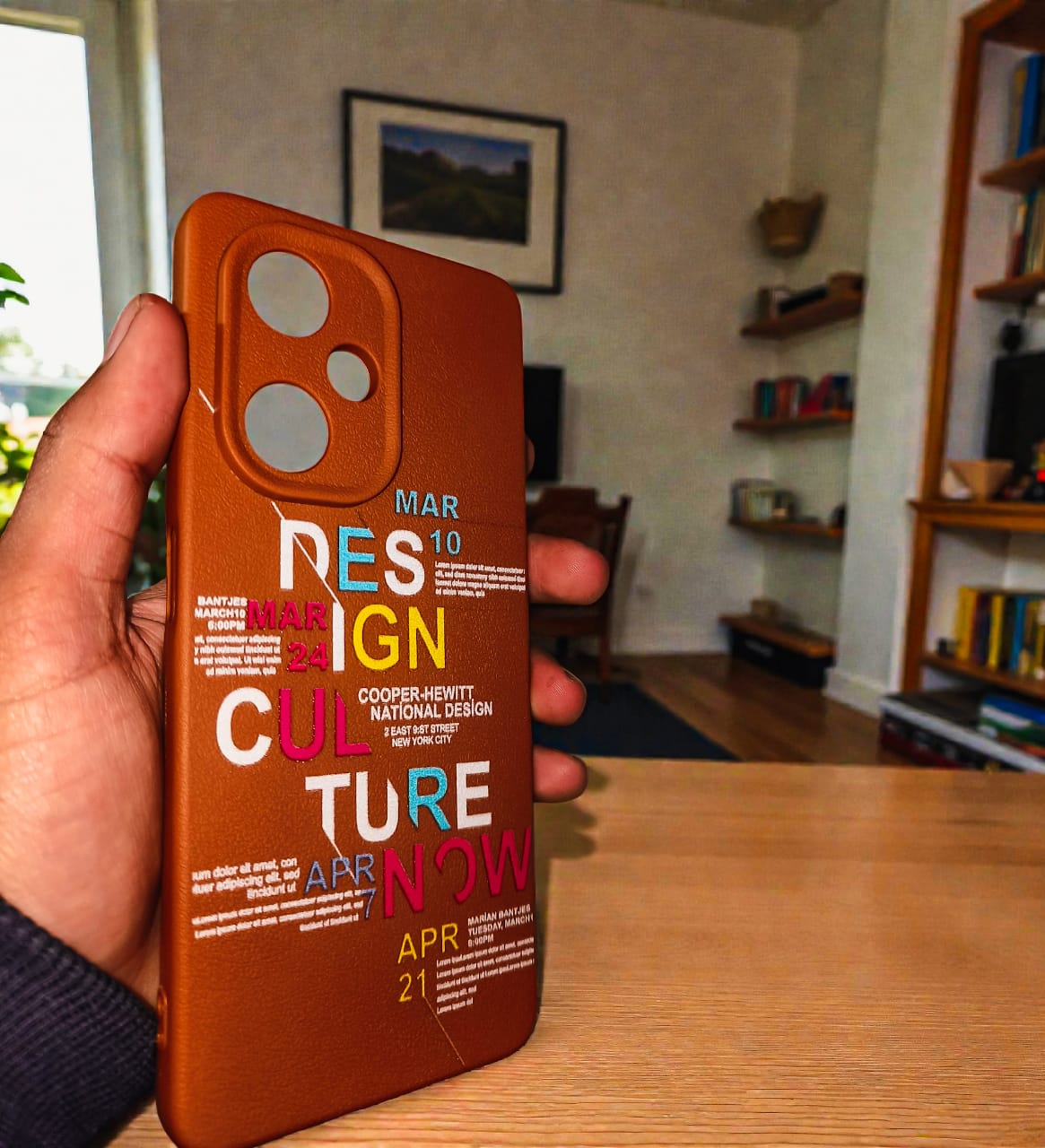 OnePlus Nord CE 3 Lite  Premium Leather Brown Matte Finish  Case