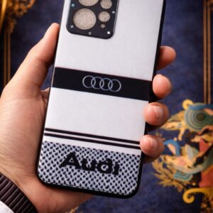 Redmi Note 12 4G Racing car addition Style Back Case – Stylish White & Black Premium Cover