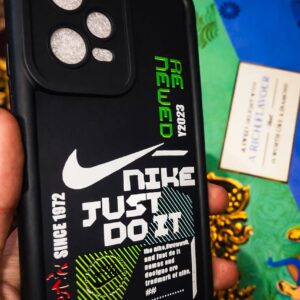 Redmi Note 12 Nike Just Do It Printed Back Cover | Stylish Protective Case