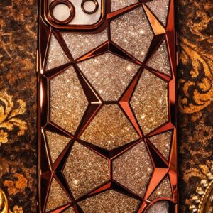 Luxury Glitter Geometric Back Cover for CMF Phone 2 Pro – Premium Shockproof Designer Case
