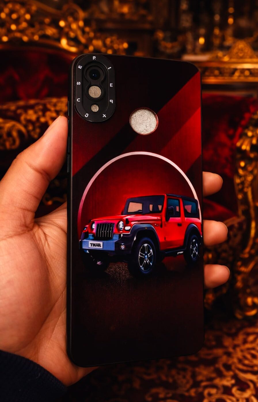 Mahindra Thar Matte Case – Redmi Note 7