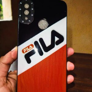 FILA Logo Printed Back Cover for Redmi Note 7 – Stylish Matte Finish Designer Case