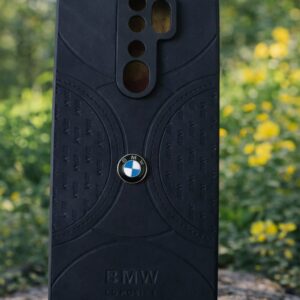 Premium Logo Premium Back Cover for Redmi Note 8 Pro – Matte Black Designer Protective Case