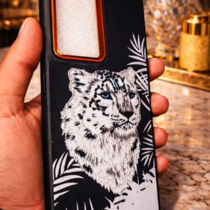 OnePlus Nord CE 3 Lite Wolf Design Back Cover | Premium Matte Black Hard Case with Camera Protection