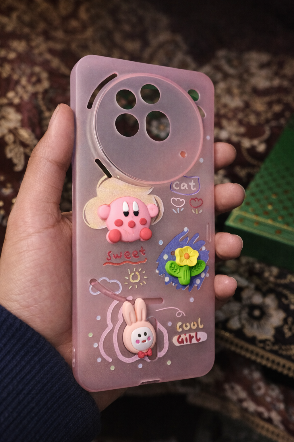 Nothing Phone 3a Pro Cute Cartoon 3D Matte Silicone Back Cover – Premium Shockproof Case