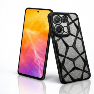 Oppo Reno 13 Pro Black Diamond Back Cover
